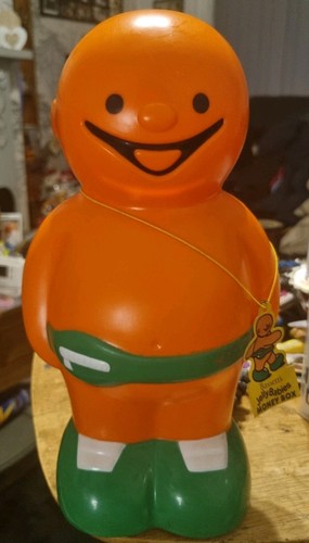 Jelly babies orange money box - orange,