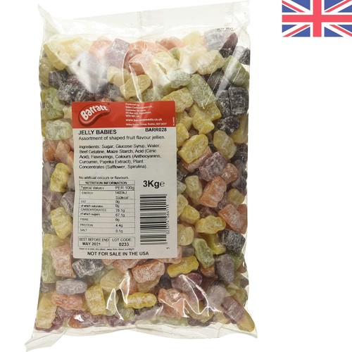 Delicious jelly babies - 3,