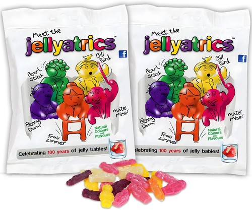 Jellyatrics jelly babies 150g - babies,