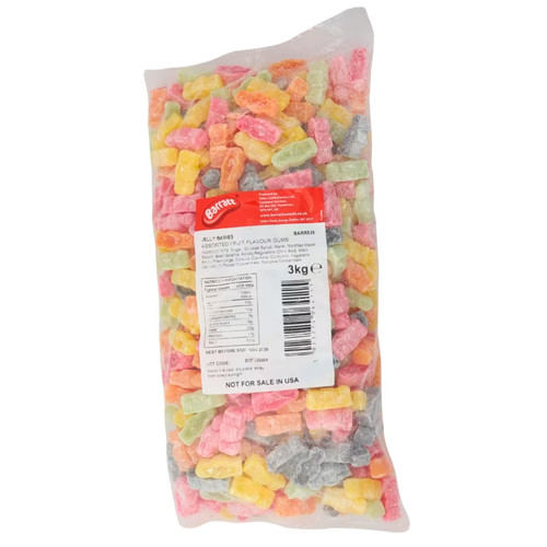 Barratt jelly babies 3kg - jelly,